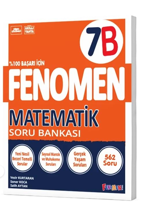 7. Sınıf Matematik B Soru Bankası