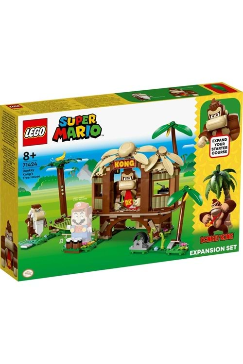 Lego Super Mario Donkey Kong'un Ağaç Evi Ek Macera Seti 71424