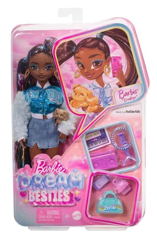 Barbie Dream Besties Barbie Brooklyn Bebek HYC22