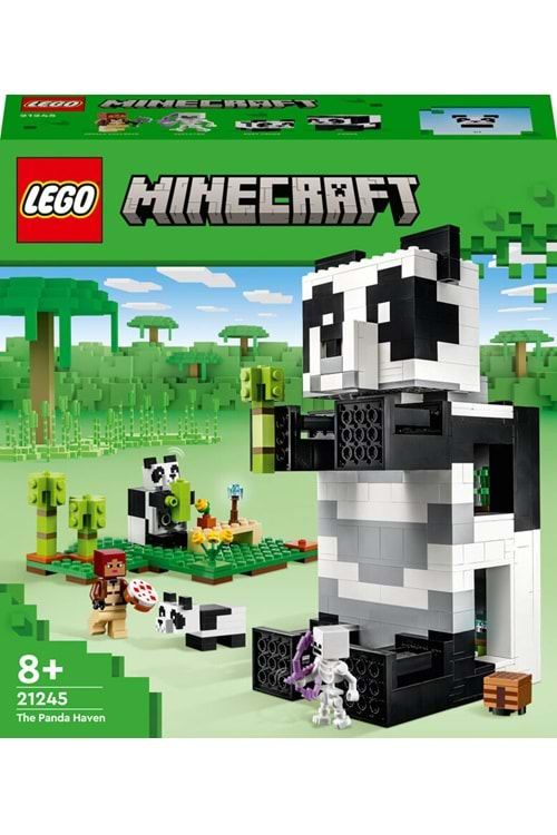 Lego Minecraft Panda Barınağı 21245