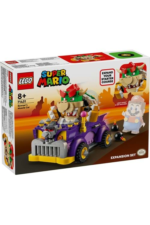 Lego Super Mario Bowser'ın Büyük Arabası Ek Macera Seti 71431