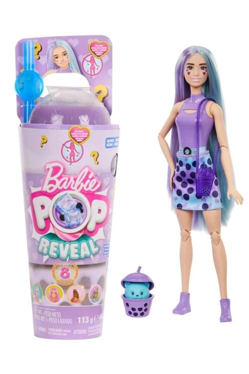 Barbie Pop Reveal Boba Çayı Serisi HTJ19