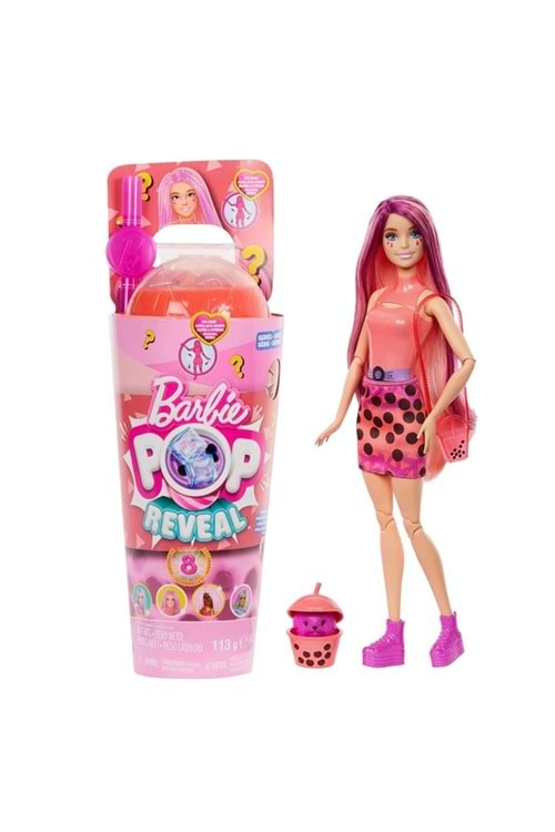 Barbie Pop Reveal Boba Çayı Serisi HTJ22