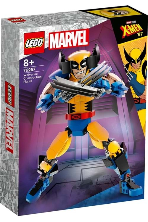 Lego Marvel Wolverine Yapım Figürü 76257