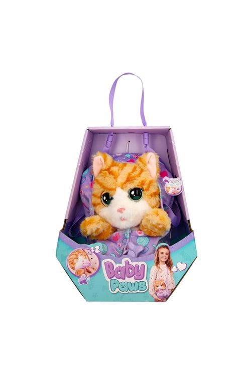 Baby Paws Sesli Kedi Peluş 20 Cm Peluş W2-921139