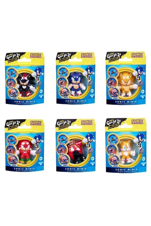 Goojitzu Sonic Mini Figür Tekli Paket S3 GJN07000