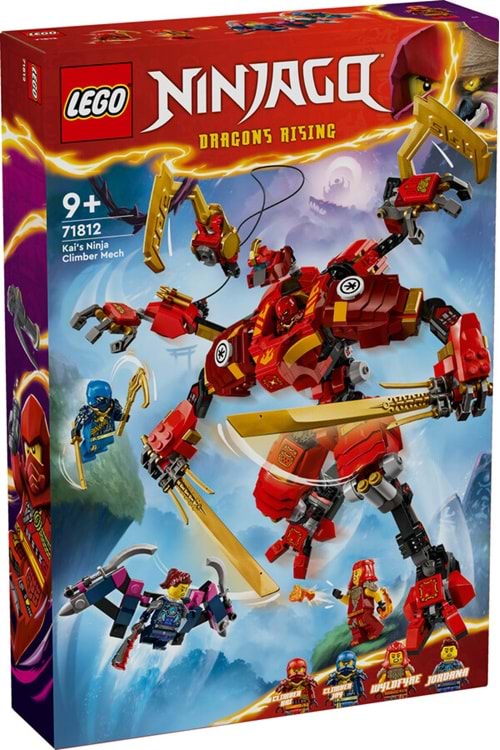 Lego Ninjago Kai'nin Ninja Tırmanma Robotu 71812