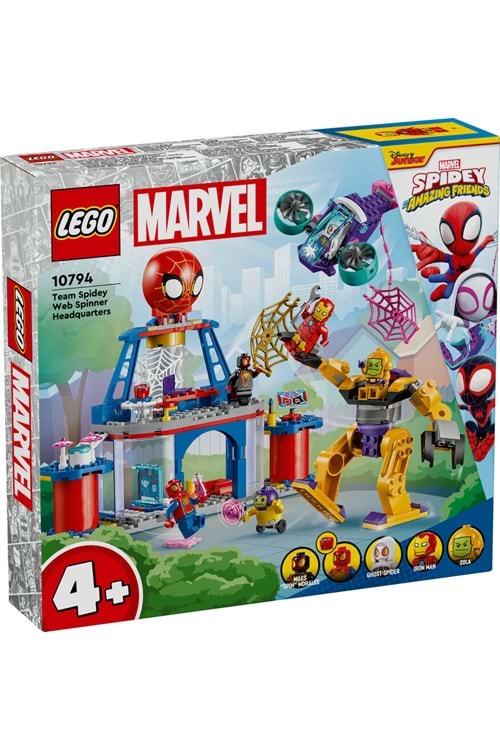 Lego Spidey Spidey Takımı Ağ Örücü Karargahı 10794