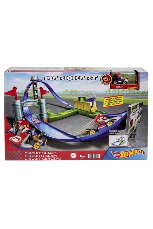 Hot Wheels Mario Kart Keskin Dönüşler Pist Seti HGK59