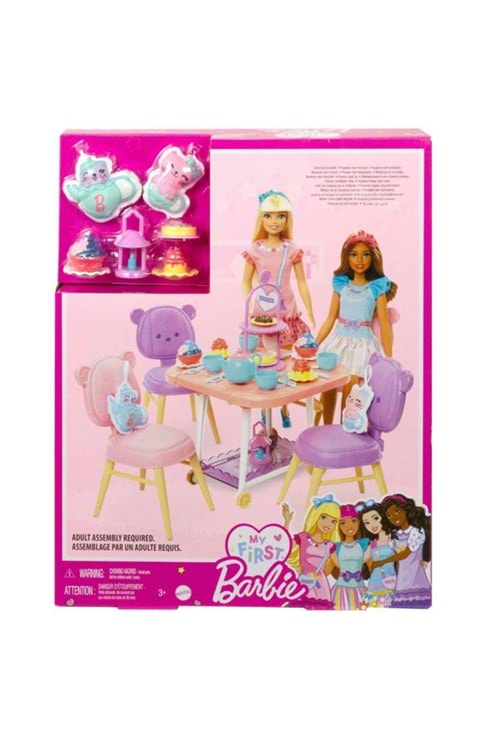 My First Barbie Çay Partisi Oyun Seti HMM65