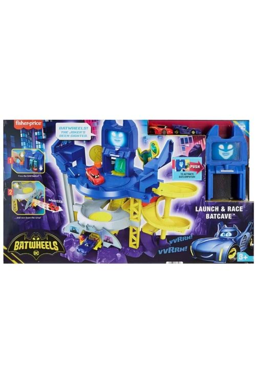 Fisher Price Sesli ve Işıklı Batwheels Batcave Yarışı HNB11