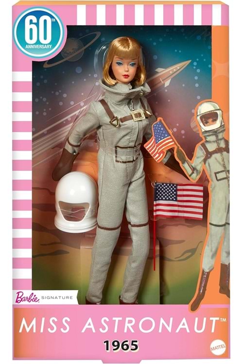 Barbi·e Astronot 60. Yıl Dönümü Nostaljik Bebek JBJ48
