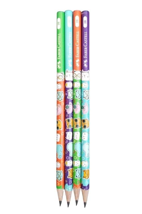 Faber Castell Kedi Kurşun Kalem 2B