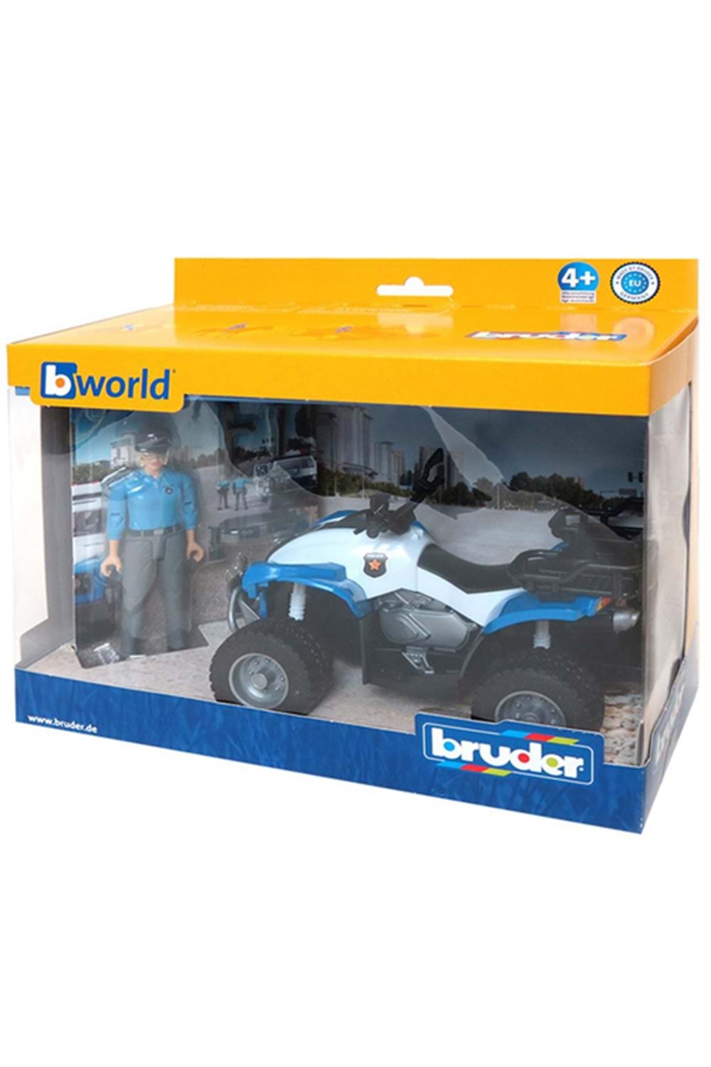 Bruder Atv Polis Araci & Bayan Polis Memuru Ve Aksesuar 63010