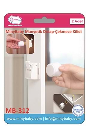 Miny Baby Manyetik Dolap Çekmece Kilidi MB-312
