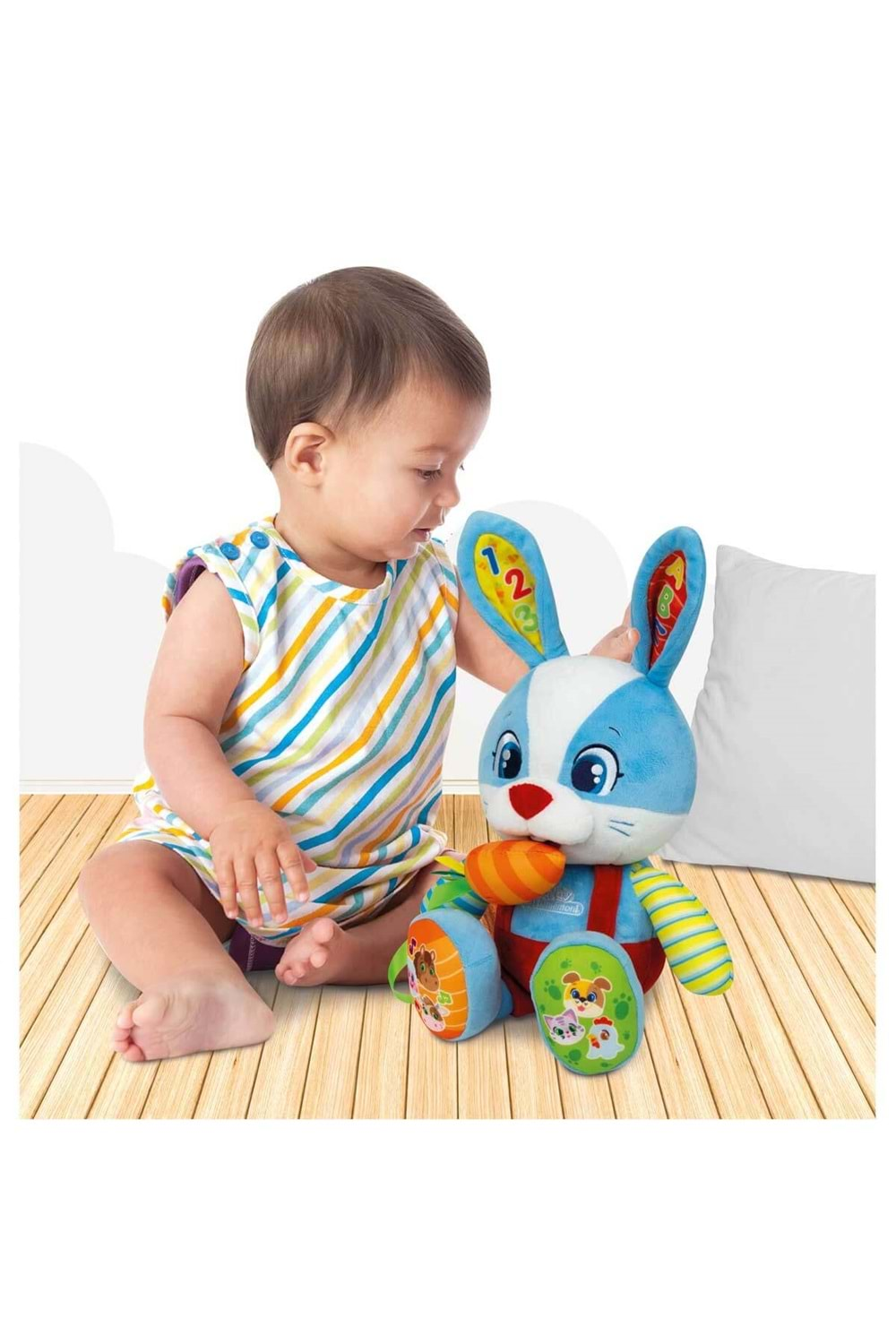 Baby Clementoni İnteraktif Sevimli Tavşan 64544