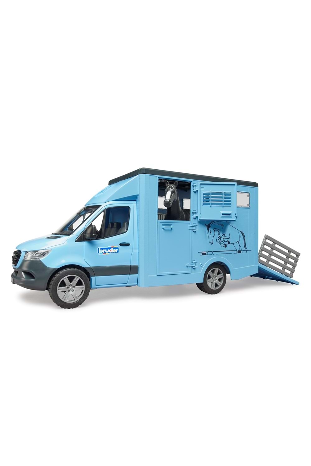 Bruder Mercedes Benz Sprinter At Nakil Aracı ve At 02674