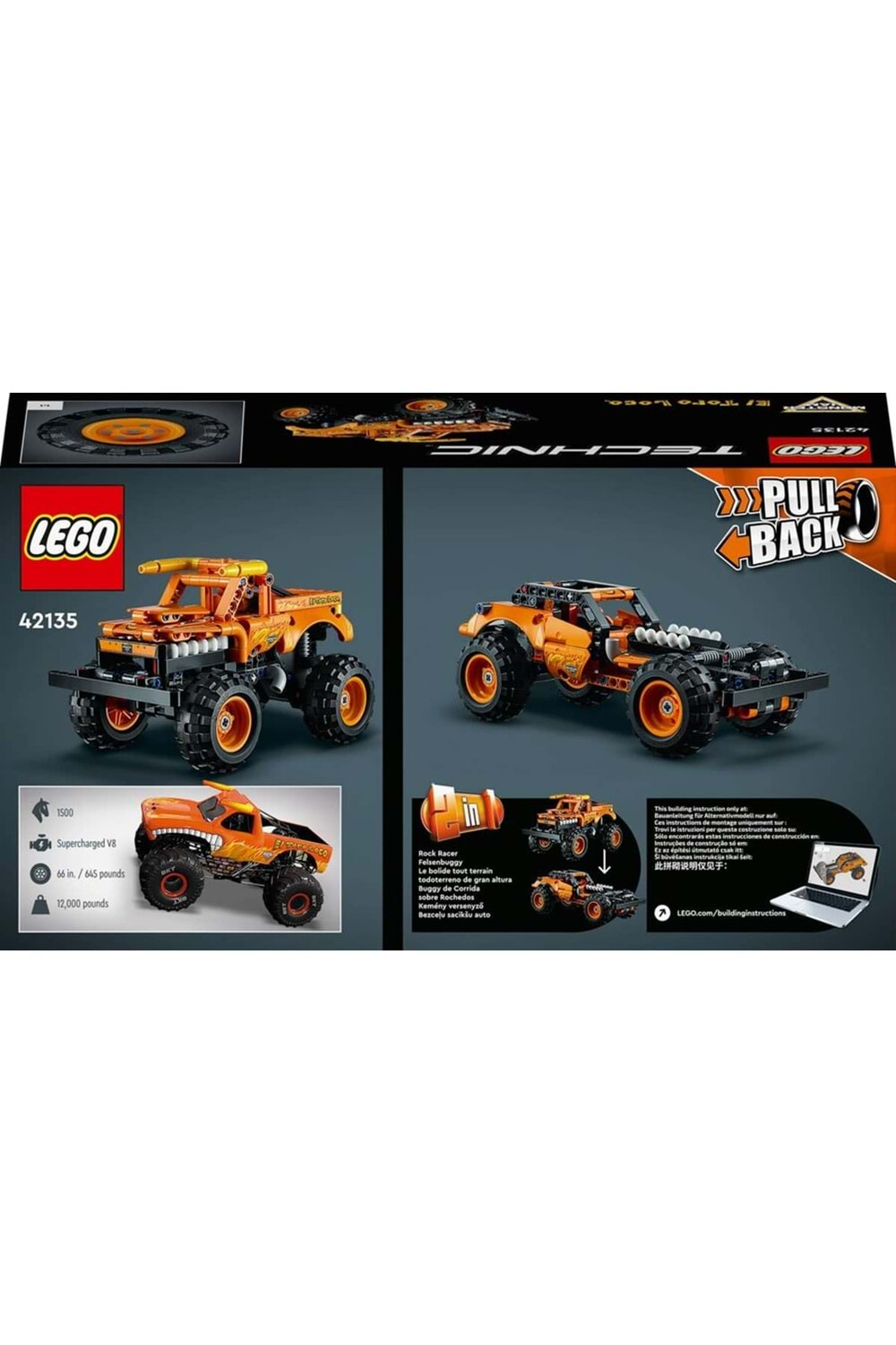 Lego Technic Monster Jam El Toro Loco * 42135