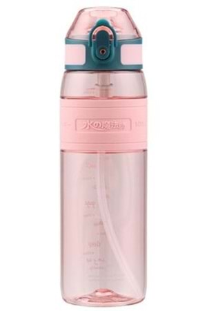 Uzspace Tritan Pipetli Suluk 600 ml 4106