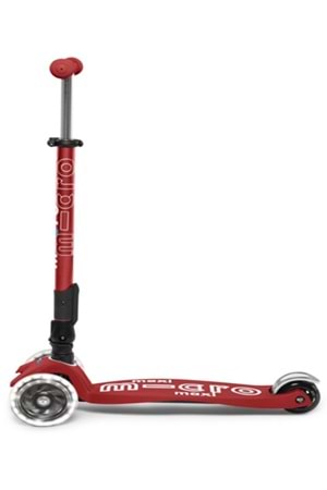 Micro Scooter Maxi Deluxe Foldable Kırmızı Işıklı Teker MMD098