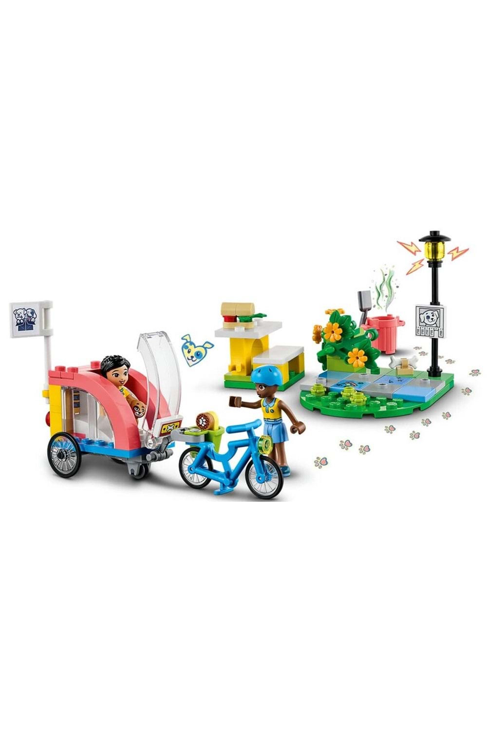 Lego Friends Köpek Kurtarma Bisikleti 41738