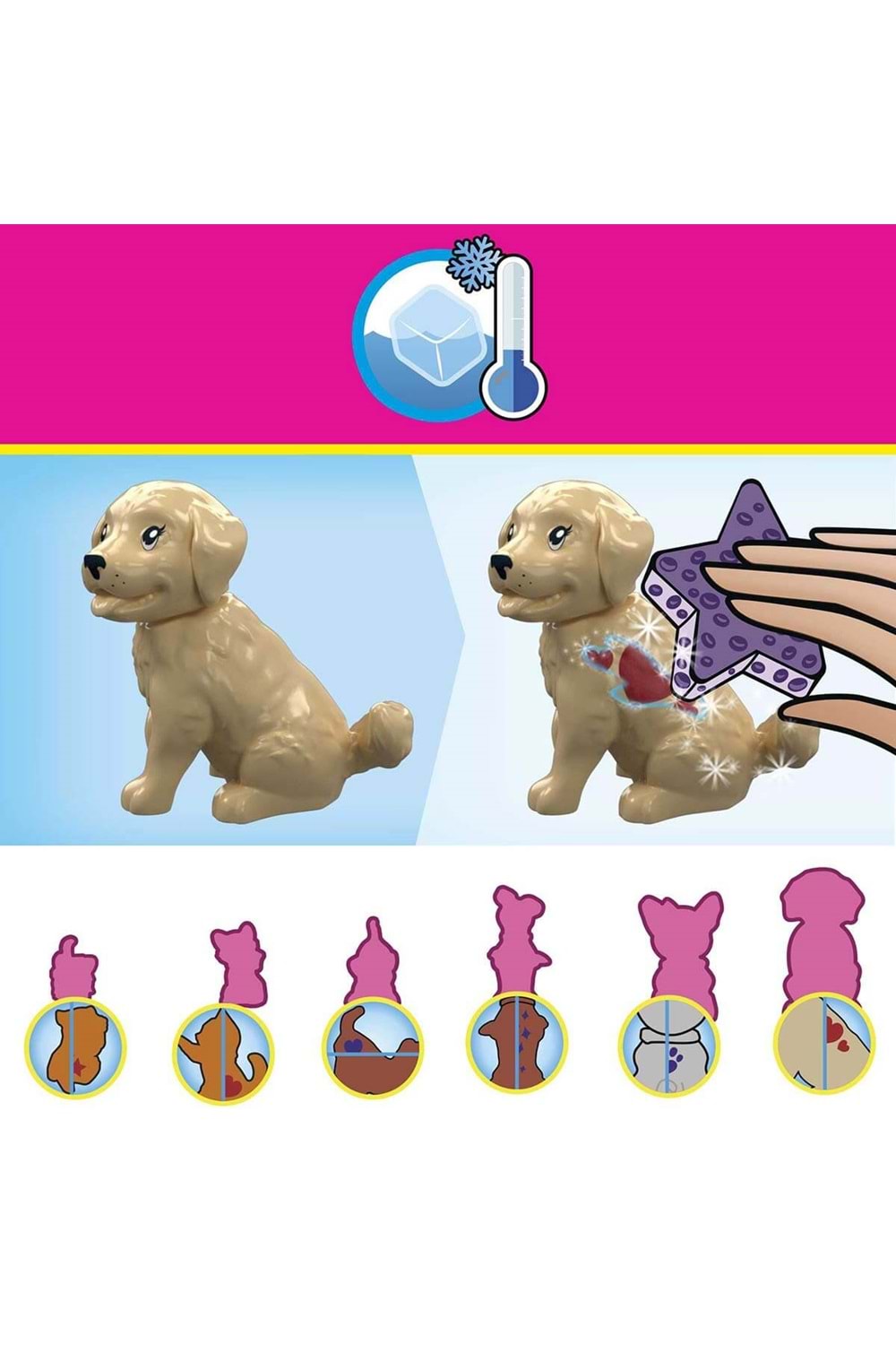 Mega Barbie Color Reveal Hayvan Dostu HHP89