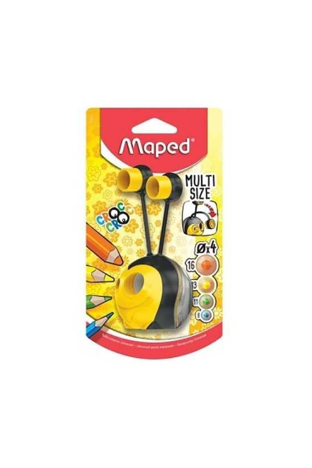 Maped Croc Croc 4 Farklı Delikli Hazneli Kalemtraş 017811