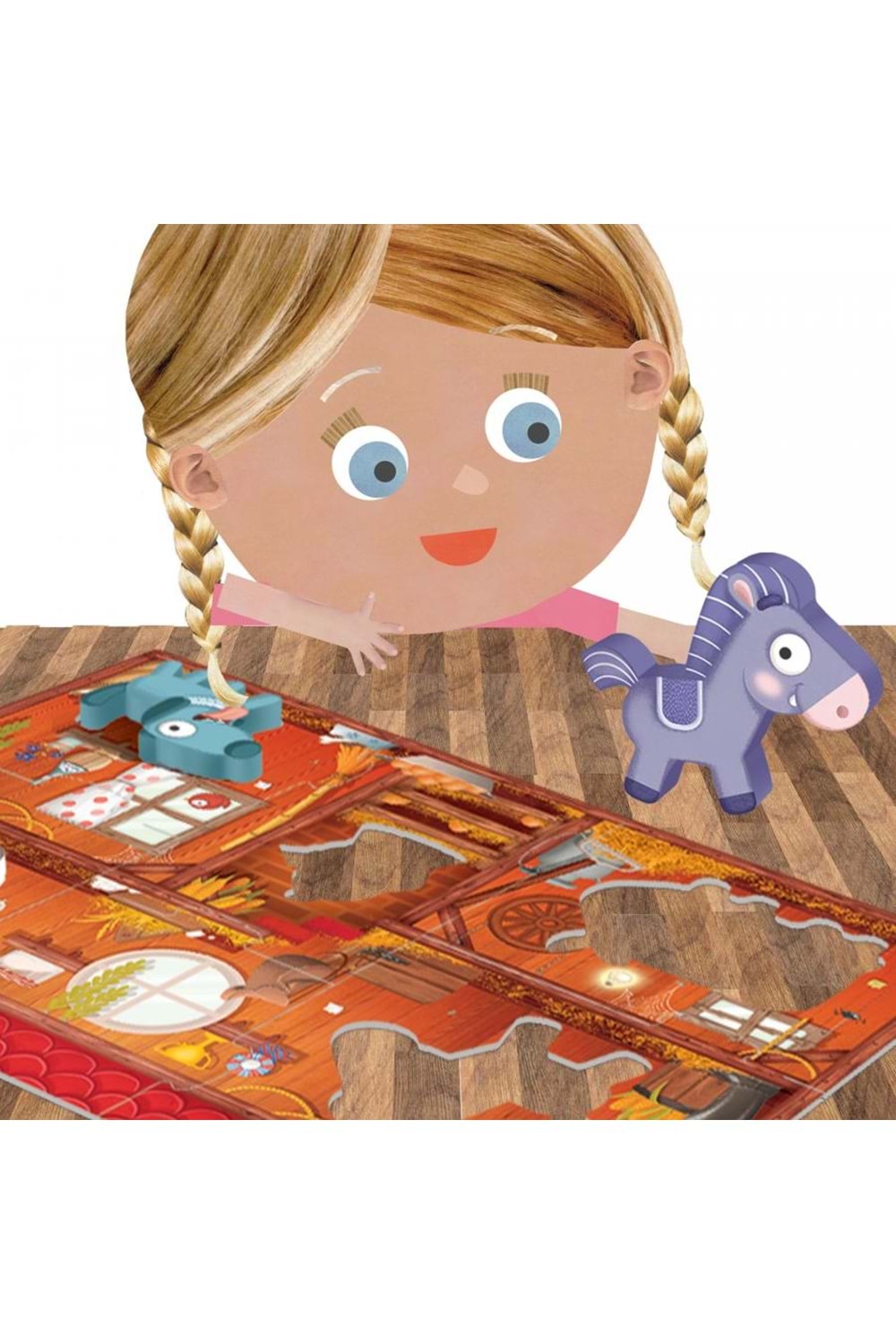 Headu Montessori Benim İlk Yapbozum Çiftlik 2-4 yaş IT20140