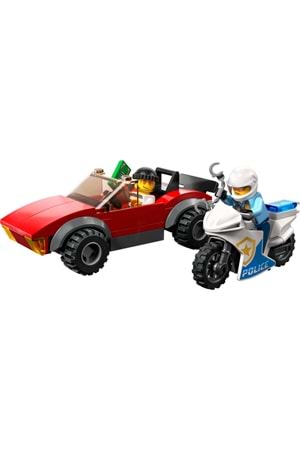 Lego City Polis Motosikleti Araba Takibi 60392