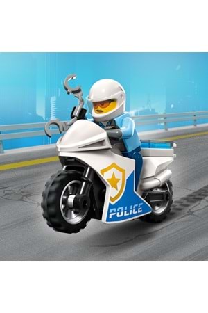 Lego City Polis Motosikleti Araba Takibi 60392