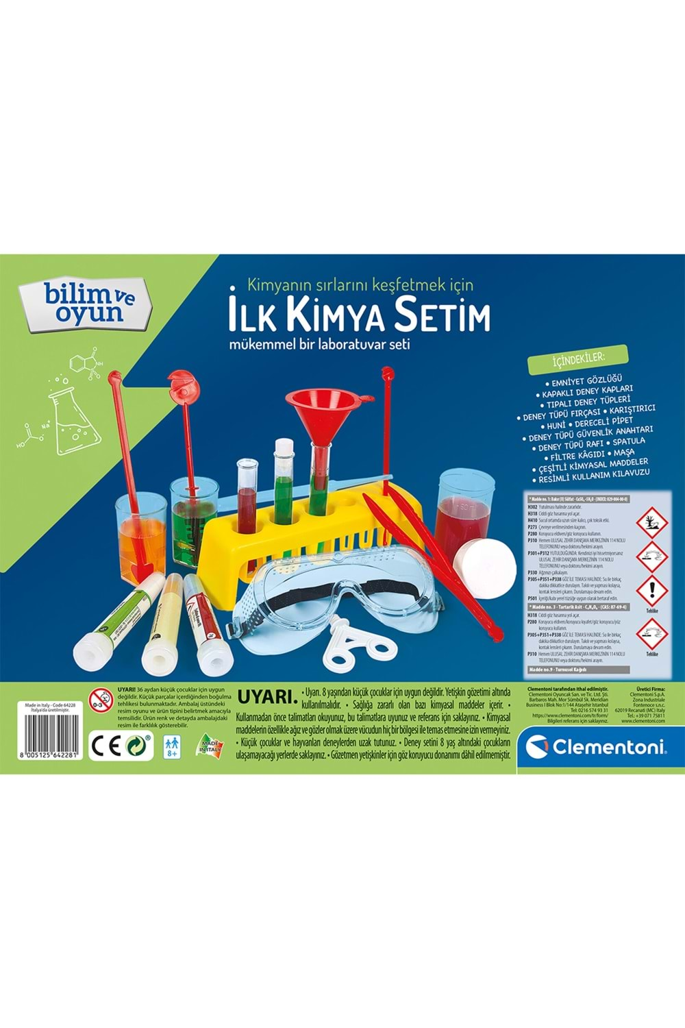 Clementoni İlk Kimya Setim 64228