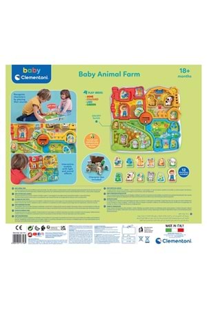 Baby Clementoni Bebek Hayvanlar Çiftliği 17716
