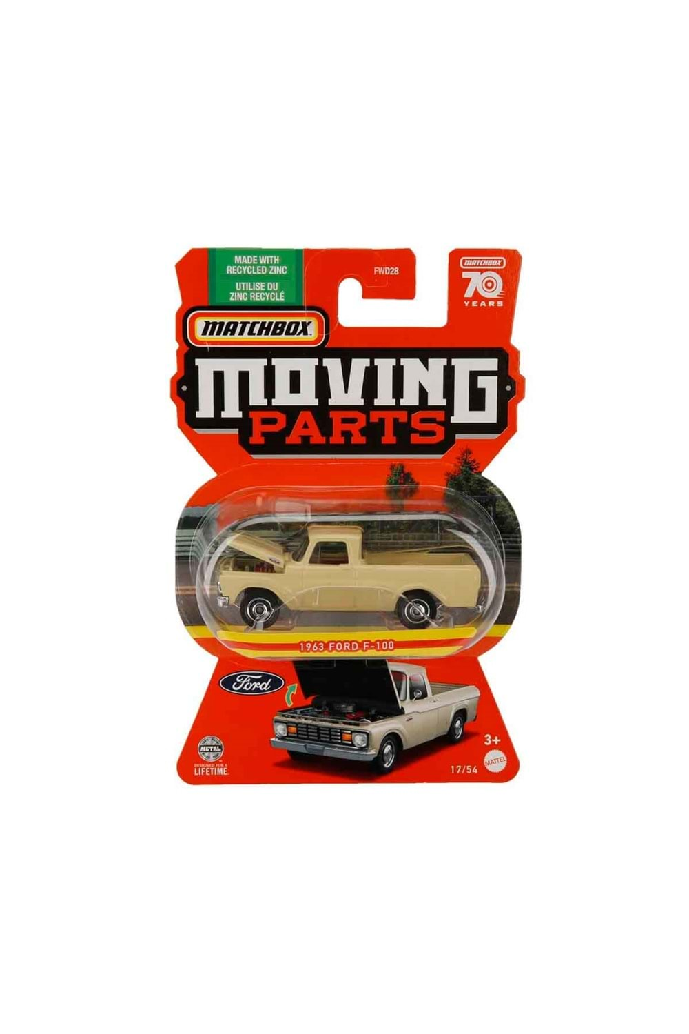 Matchbox Açılır Arabalar FWD28