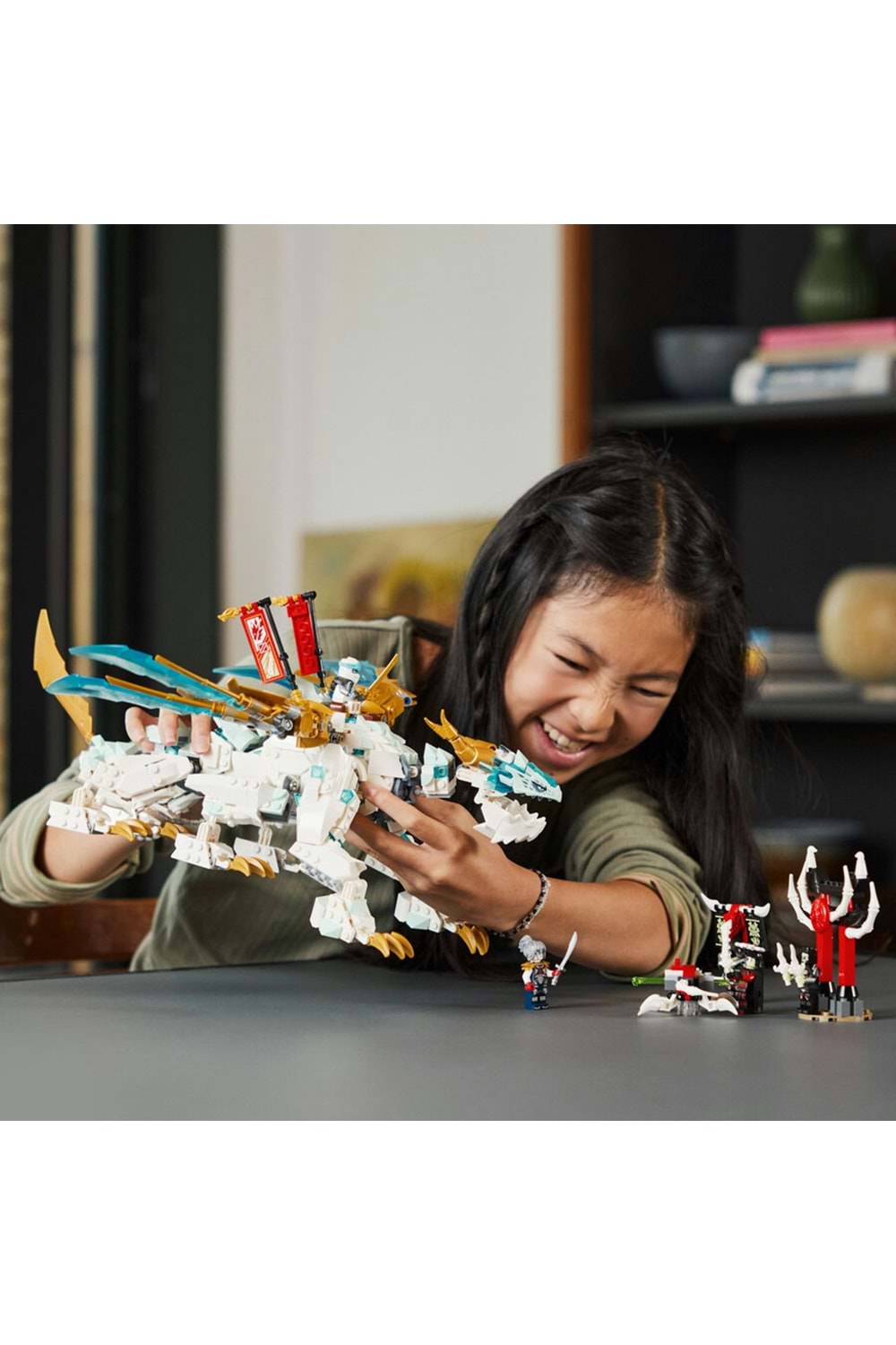 Lego Ninjago Zane in Buz Ejderhası Yaratığı 71786