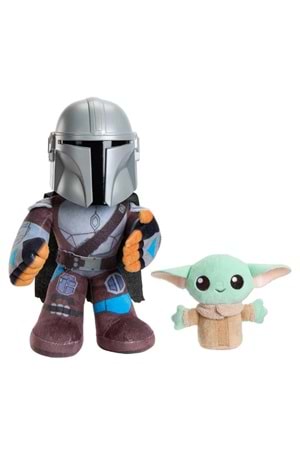 Star Wars Mandalorian Sesli Pelüş Figür HNT52