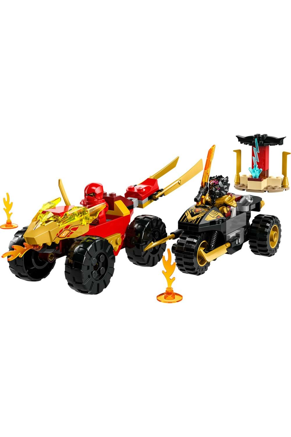 Lego Ninjago Kai ve Ras'ın Araba ve Motosiklet Savaşı * 71789