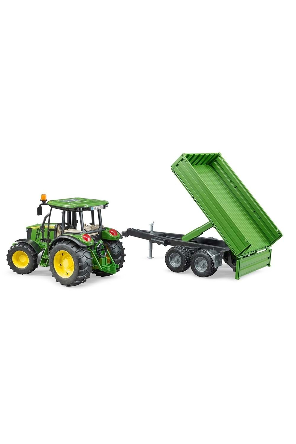 Bruder John Deere 5115M Traktör Ve Römork 02108