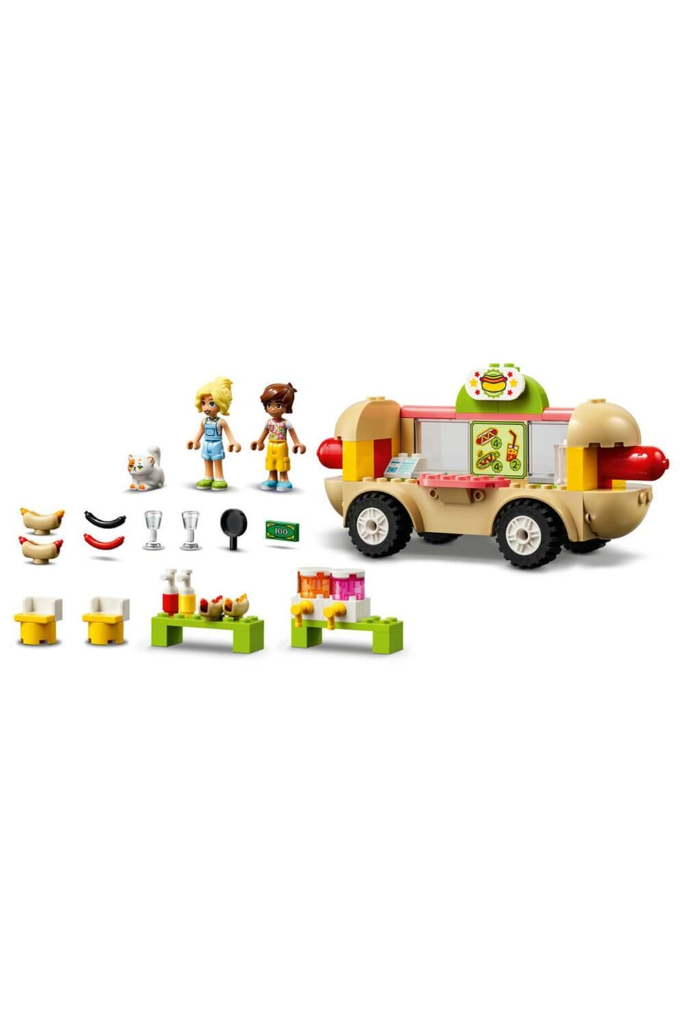 Lego Friends Sosisli Sandviç Arabası 42633