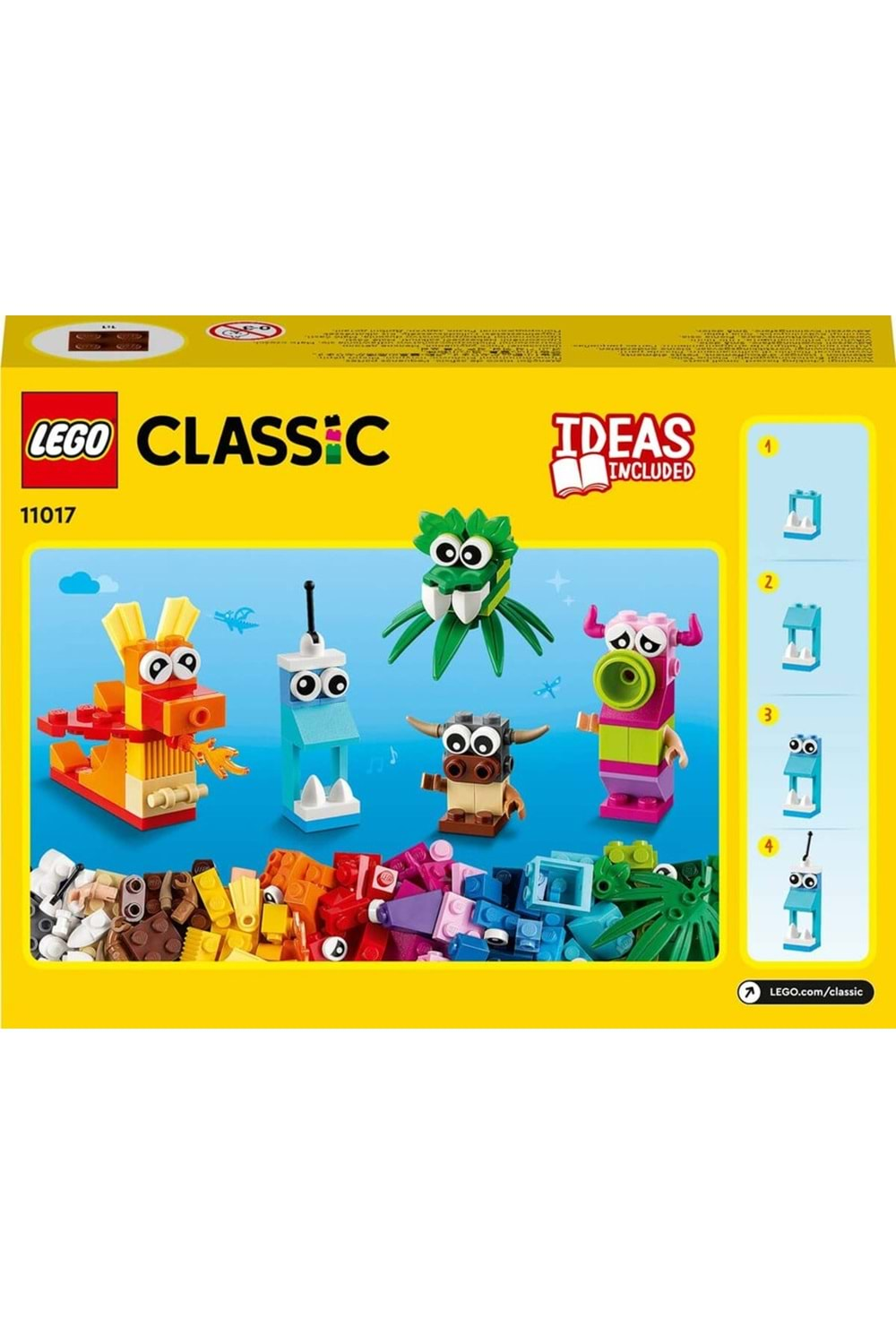 Lego Classic Yaratıcı Canavarlar 11017