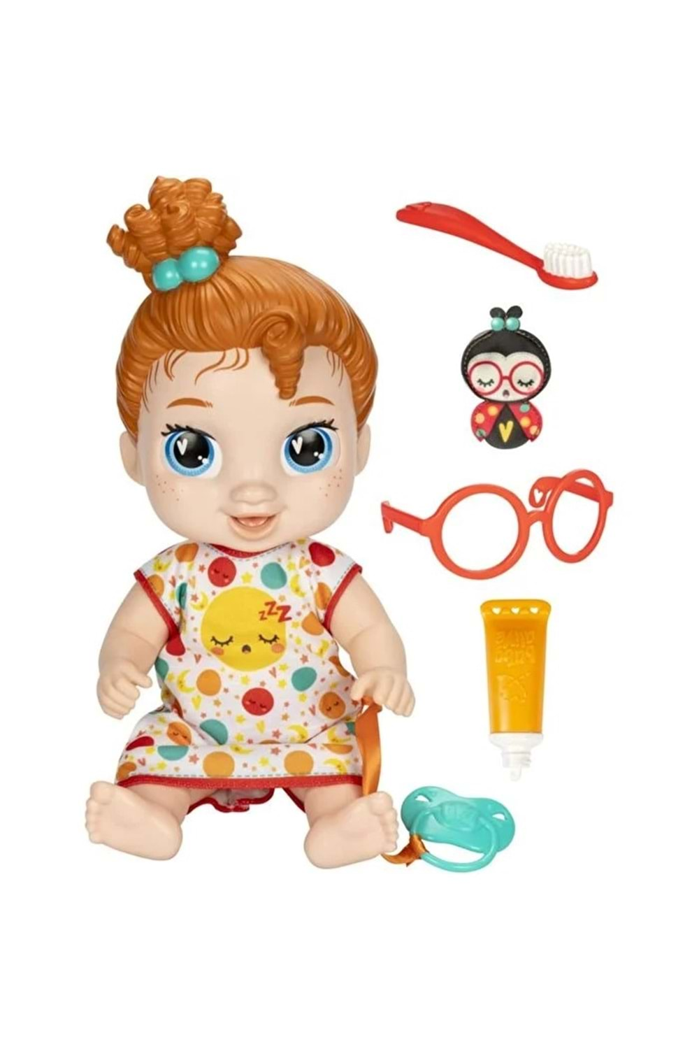 Baby Alive Kızıl Saçlı Uykucu Bebeğim F9965