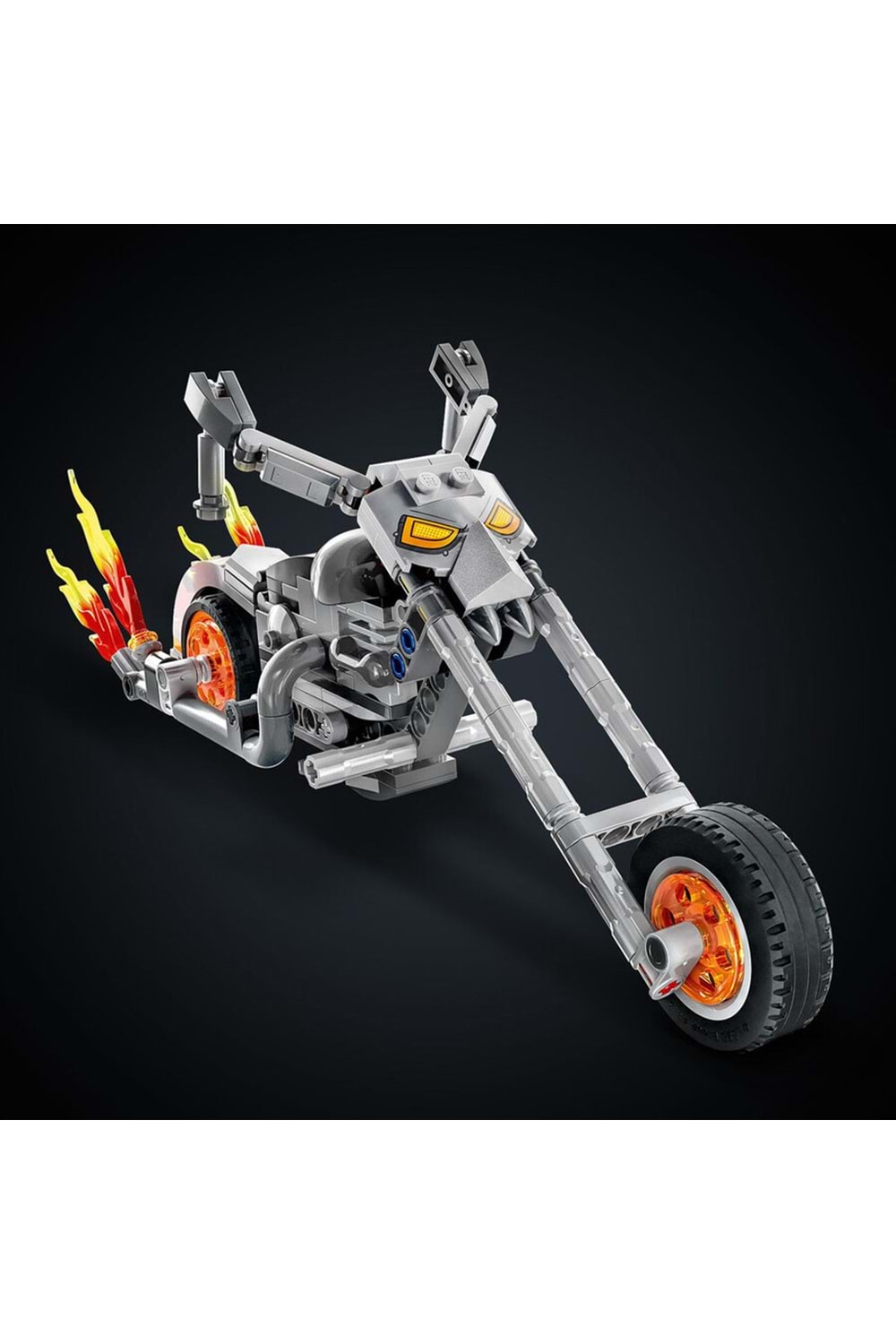Lego Marvel Ghost Rider Robotu ve Motosikleti 76245