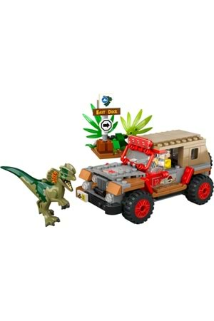 Lego Jurassic World Dilophosaurus Pususu 76958