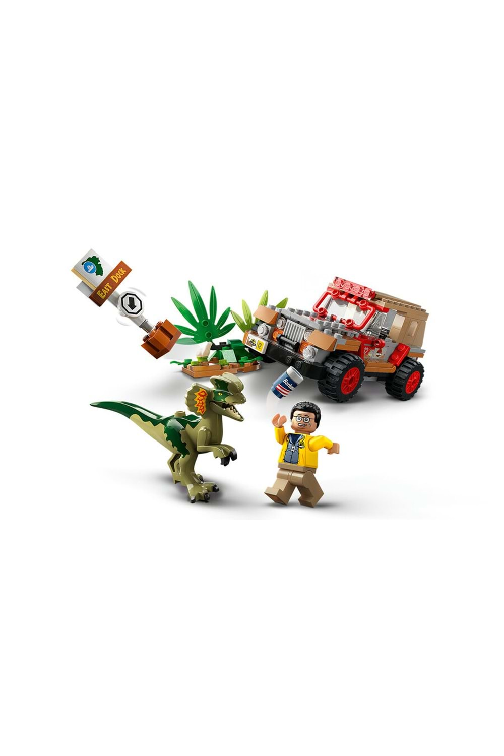 Lego Jurassic World Dilophosaurus Pususu 76958