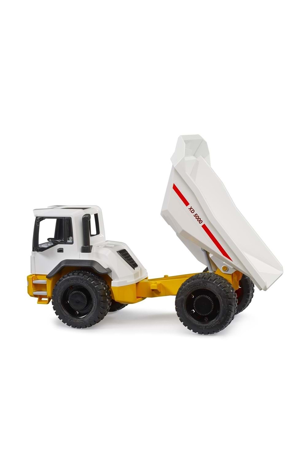 Bruder Damperli Kamyon Sarı Beyaz 03420