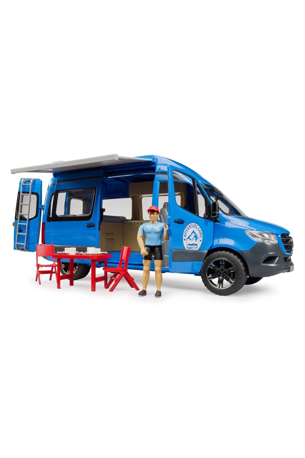 Bruder MB Sprinter Karavan, Aksesuarlar ve Sürücüsü 02684