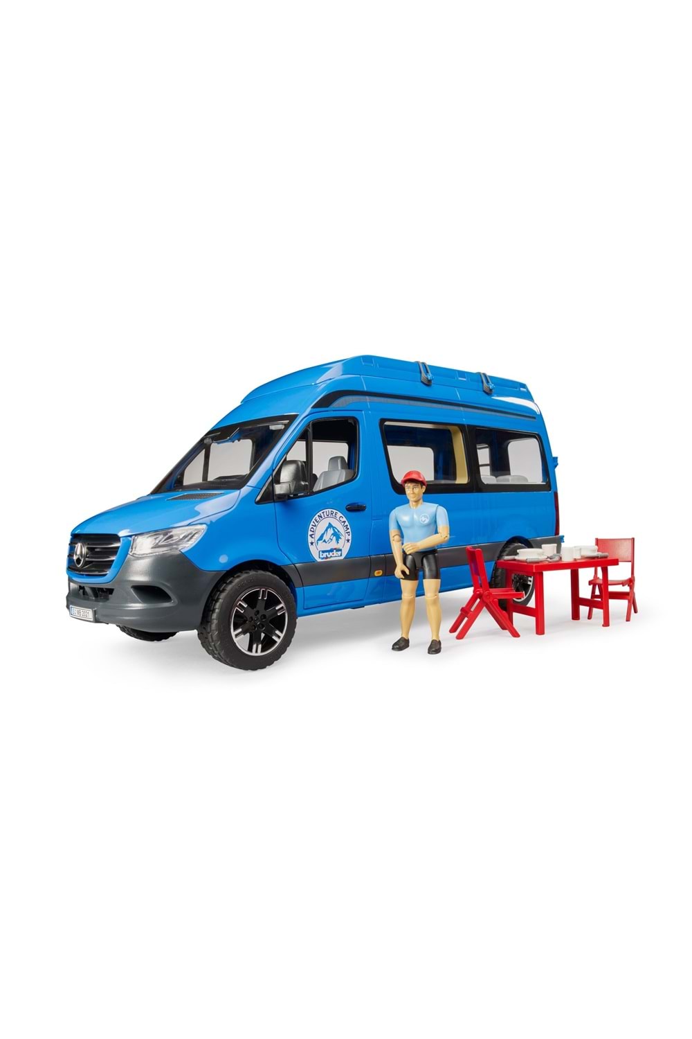 Bruder MB Sprinter Karavan, Aksesuarlar ve Sürücüsü 02684