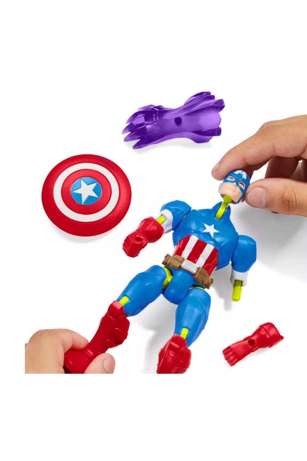 Marvel Avengers Mix Mashers Action Captain America F9267