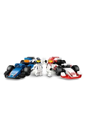 Lego City F1 Williams Racing ve Haas F1 Yarış Arabaları 60464