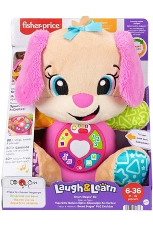 Fisher Price Eğtici Köpekçiğin Kız Kardeşi JFD34
