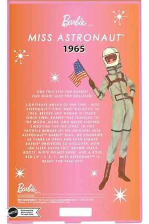 Barbi·e Astronot 60. Yıl Dönümü Nostaljik Bebek JBJ48